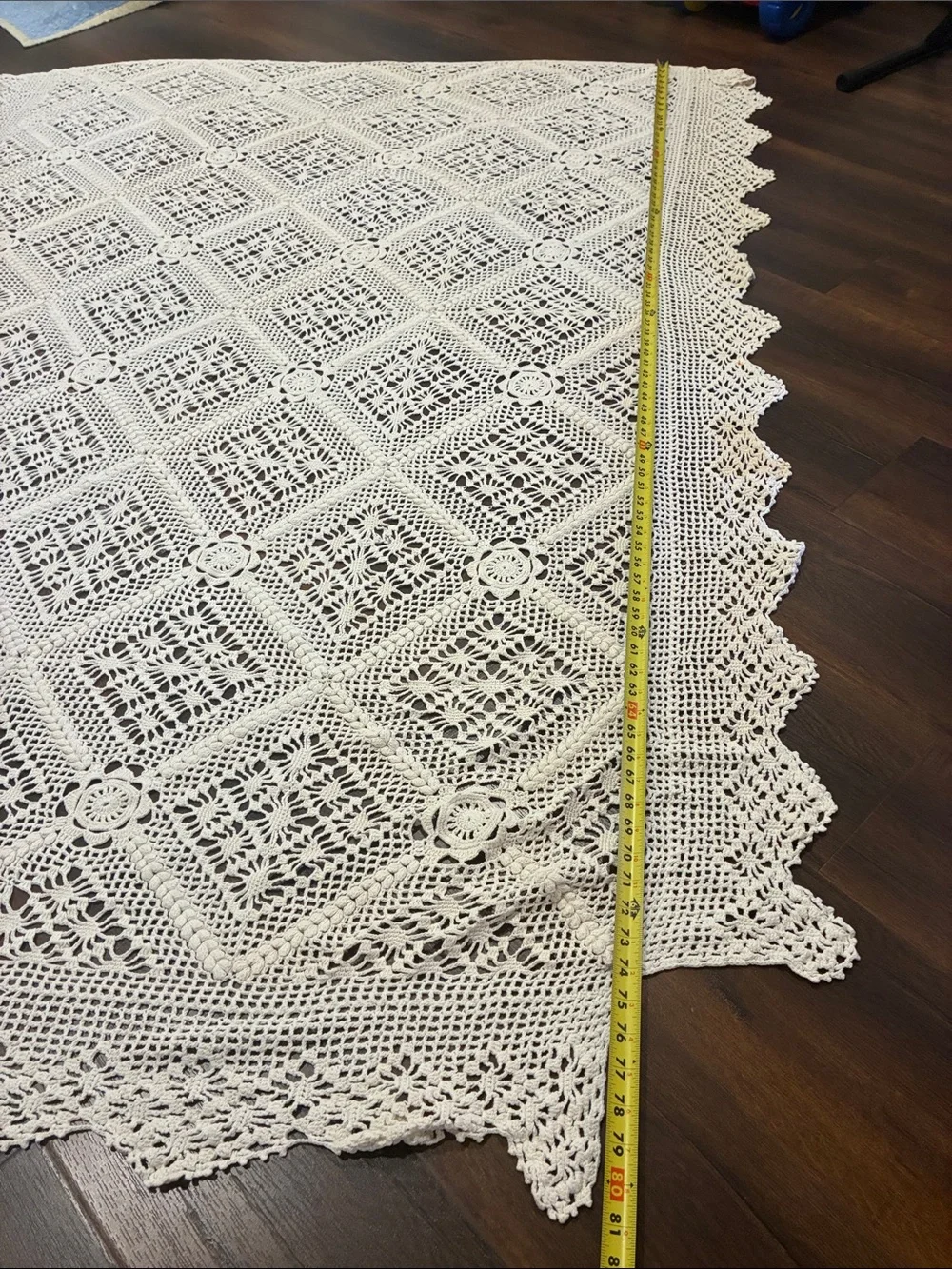 Handmade vintage crochet